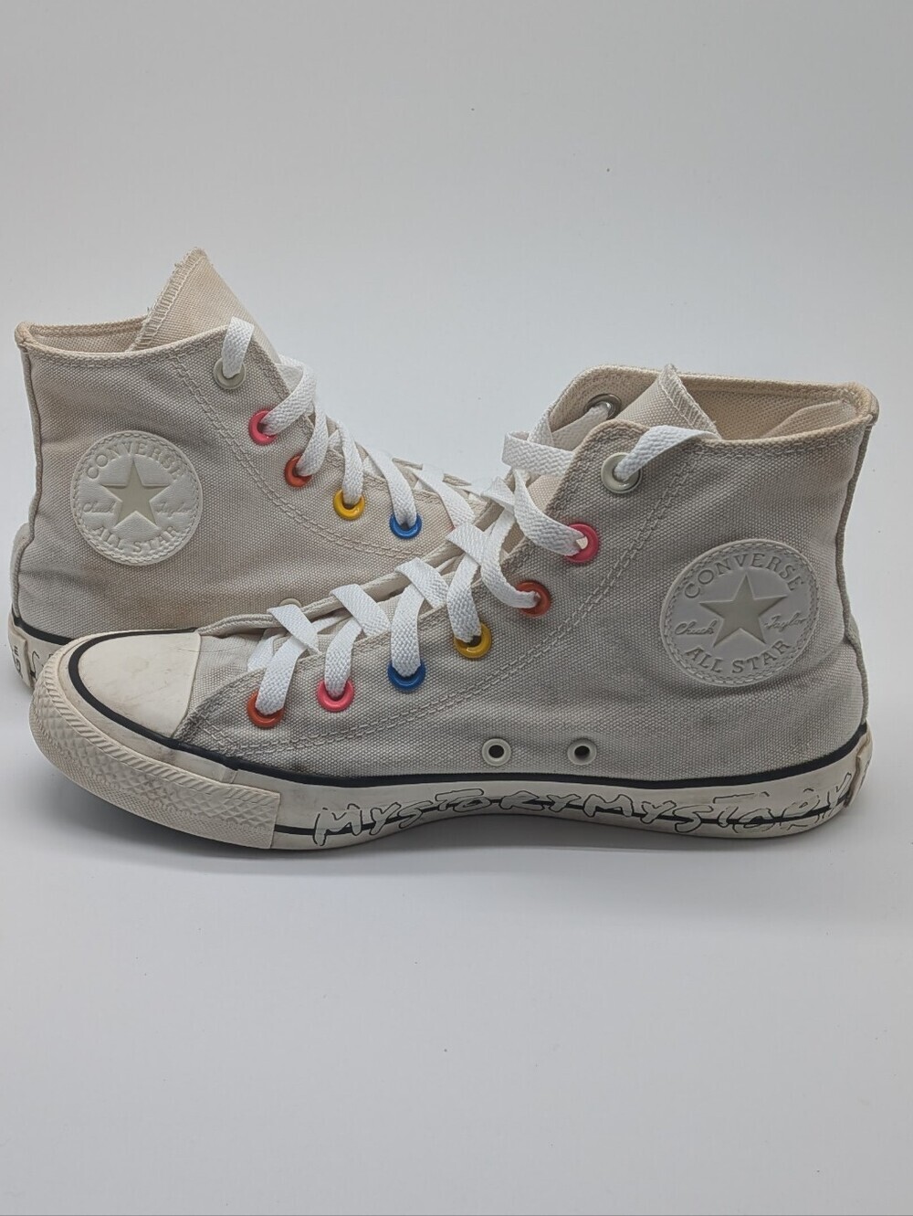 Converse Chuck Taylor All Star Platform High "My Story" Women's Sneakers Size 8